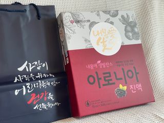 서울약사신협_내몸애생발란스아로니아_70ml x 30포 — 5점을 준 리뷰어가 2021년 6월 올린 사용 사진