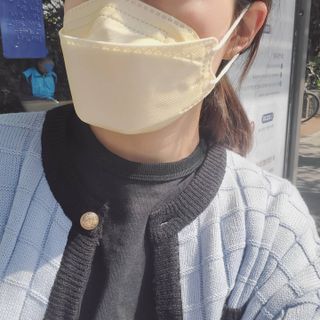 [이지아 마스크] 애니가드 더솔루션마스크, 컬러 5종 대형[이지아 마스크] 애니가드 더솔루션마스크, 컬러 — 3점을 준 리뷰어가 2021년 4월 올린 사용 사진