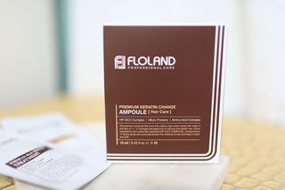 플로랜드 프리미엄 케라틴 체인지 헤어앰플 — 4.5점을 준 리뷰어가 2021년 12월 올린 사용 사진