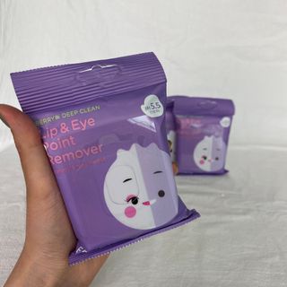 [후르디아] 블루베리 립앤아이 리무버 패드 4개 세트 — 5점을 준 리뷰어가 2021년 7월 올린 사용 사진