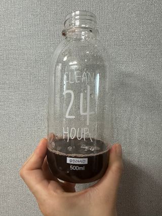 클린24시간 1BOX(5포) + 전용보틀(500ml) — 5점을 준 리뷰어가 2023년 5월 올린 사용 사진
