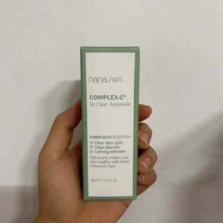 나나스킨 콤플렉스씨쓰리닥터클리어앰플 — 5점을 준 리뷰어가 2021년 6월 올린 사용 사진