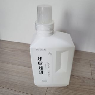 (주)바른양품 바른양품 친환경 세탁세제 1L — 5점을 준 리뷰어가 2022년 2월 올린 사용 사진