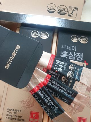 서울약사신협_투데이홍삼정플러스스틱_10g x 30포 — 5점을 준 리뷰어가 2021년 1월 올린 사용 사진