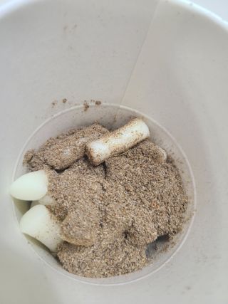유비쿡 컵떡볶이 매운컵떡볶이2개/ 짜장컵떡볶이 2개  총 4개세트 — 5점을 준 리뷰어가 2021년 2월 올린 사용 사진