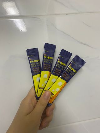 [키스립] 근본적인 숙취원인 해결 숙취해소제 뉴키스립비타 (최신) — 5점을 준 리뷰어가 2022년 8월 올린 사용 사진