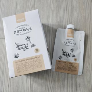 헤이빈즈 식사대용 식물성단백질 다이어트쉐이크 파우치 5일분 — 5점을 준 리뷰어가 2023년 3월 올린 사용 사진