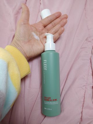 플리프 시카-알로에 카밍 올인원 200ml — 5점을 준 리뷰어가 2021년 1월 올린 사용 사진