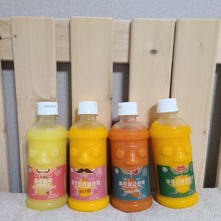 탐라원 제주의 맛, 몬딱주스 4종세트 - 한라봉몬딱주스, 천혜향몬딱주스, 청귤에이드, 당근몬딱주스 — 5점을 준 리뷰어가 2021년 7월 올린 사용 사진