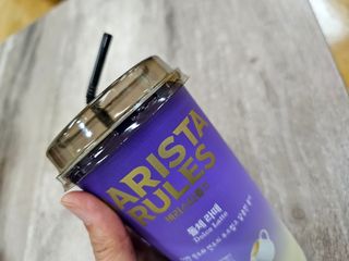 바리스타룰스 돌체 라떼 — 5점을 준 리뷰어가 2023년 4월 올린 사용 사진