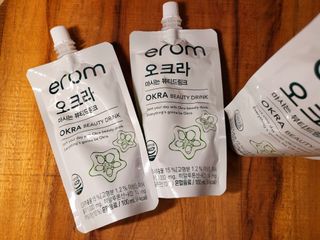 [이롬] 오크라 마시는 뷰티드링크 100mL x 20입 — 5점을 준 리뷰어가 2022년 7월 올린 사용 사진