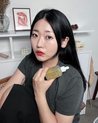에센느 닥터 멜라닌 화이트닝 앰플 — 4점을 준 리뷰어가 2023년 5월 올린 사용 사진