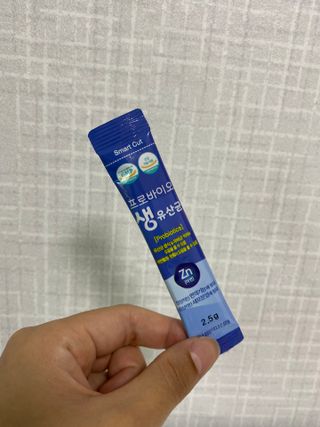 서울약사신협_프로바이오생유산균_2.5G x 100포 — 5점을 준 리뷰어가 2021년 6월 올린 사용 사진