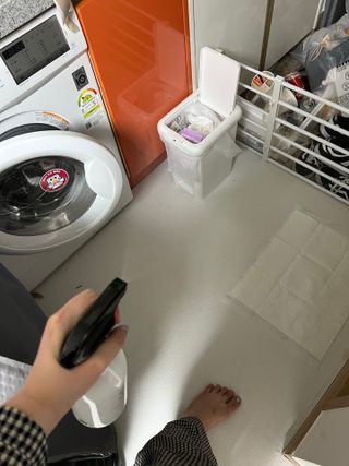 편백하라 피톤치드 편백수 탈취제 500ML — 5점을 준 리뷰어가 2022년 10월 올린 사용 사진