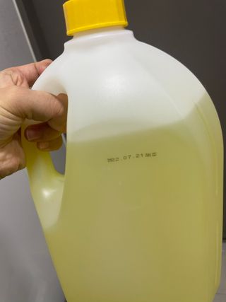 지오클린 레몬테라피 액체세제 2.5L 4개 — 5점을 준 리뷰어가 2022년 8월 올린 사용 사진