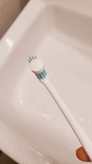 녹다 츄츄고체치약 150정 프로폴리스 죽염 씹는 치약 — 4점을 준 리뷰어가 2022년 12월 올린 사용 사진