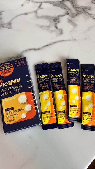 [키스립] 근본적인 숙취원인 해결 숙취해소제 뉴키스립비타 (최신) — 5점을 준 리뷰어가 2022년 8월 올린 사용 사진