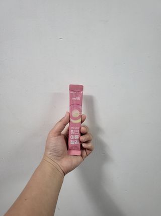 [인디닥터] 면역 생생 핑크 이뮨 젤리 — 5점을 준 리뷰어가 2022년 4월 올린 사용 사진
