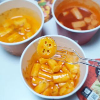프리 [요리궁리] 타입 B (매콤,치즈,매콤까르보) 꽃떡볶이 6개입 세트 — 5점을 준 리뷰어가 2024년 12월 올린 사용 사진
