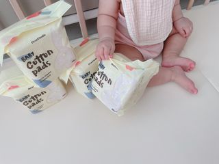 디어엘로디 오가닉 무표백 건티슈 — 5점을 준 리뷰어가 2022년 8월 올린 사용 사진