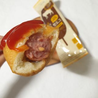 오마뎅 한우핫도그 — 5점을 준 리뷰어가 2021년 5월 올린 사용 사진