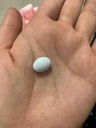 입 냄새 완화에 도움을 주는 에티켓 캔디 앳캔디 스트롱민트 — 5점을 준 리뷰어가 2021년 1월 올린 사용 사진