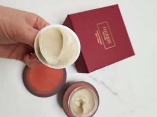 약손명가코스메틱 헤르비스 아로마 크림팩 50ml — 5점을 준 리뷰어가 2021년 2월 올린 사용 사진