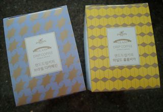 (주)쟈뎅 쟈뎅 클래스 핸드 드립 커피 10P 2종_디카페인 1종+랜덤 플레이버 1종 — 5점을 준 리뷰어가 2021년 4월 올린 사용 사진
