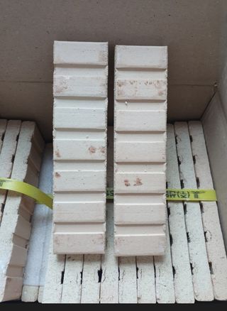 [신흥산업] 붙이는 벽돌 황토 파벽돌 230mm 45장,  욕실 인테리어 실내장식 셀프인테리어 — 5점을 준 리뷰어가 2023년 5월 올린 사용 사진