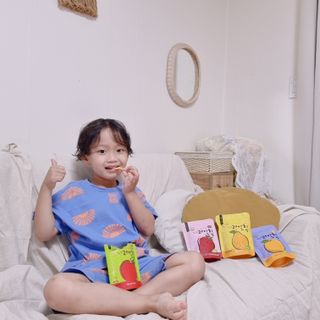아비삭과일칩 5종 /딸기,사과,배,귤,무화과 5종 — 5점을 준 리뷰어가 2021년 5월 올린 사용 사진