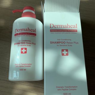 더마힐 헤어 컨디셔닝 샴푸 릴렉스 500ml — 4점을 준 리뷰어가 2021년 3월 올린 사용 사진
