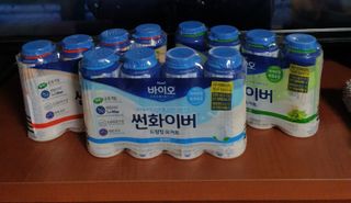 LIVE 매일바이오 썬화이버 드링킹 요거트 — 5점을 준 리뷰어가 2022년 8월 올린 사용 사진