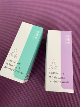 코드네이처 엠솔트 락토 2종 — 5점을 준 리뷰어가 2021년 7월 올린 사용 사진