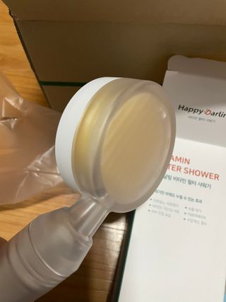 해피달링 약산성 비타민 샤워기 — 5점을 준 리뷰어가 2023년 2월 올린 사용 사진