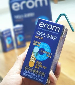 이롬 erom 닥터스 프로틴 골드 — 4점을 준 리뷰어가 2021년 5월 올린 사용 사진