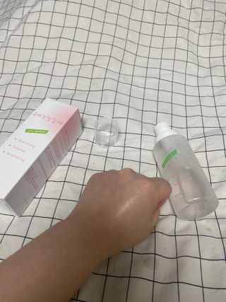 [시카앰플] 묘오한 고마진정할때 진정 스프레이 앰플 150ml — 4점을 준 리뷰어가 2021년 3월 올린 사용 사진