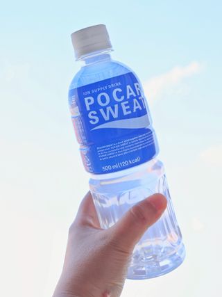 [동아오츠카] 포카리스웨트  500ml PET + 이온워터 500ml PET — 5점을 준 리뷰어가 2025년 7월 올린 사용 사진