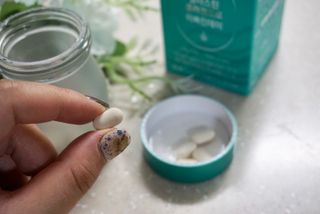체인미 엘라스틴 콜라겐으로 이뻐진데이 500mg x 30정 — 4.5점을 준 리뷰어가 2021년 12월 올린 사용 사진