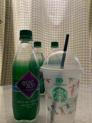 몽베스트 Montbest with Sparkling water Plain 20병 — 5점을 준 리뷰어가 2022년 10월 올린 사용 사진
