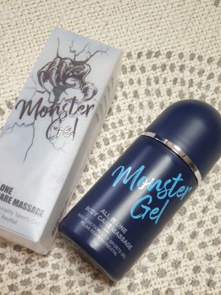 [바록스] 류현진 올인원 바디릴렉싱 몬스터겔 50ml — 5점을 준 리뷰어가 2021년 5월 올린 사용 사진