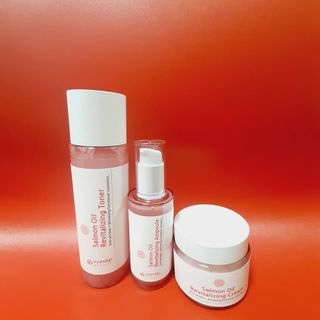 아이앤립 / EYENLIP 아이앤립 연어오일 리바이탈라이징 토너+앰플+크림 3종 세트 — 5점을 준 리뷰어가 2021년 5월 올린 사용 사진