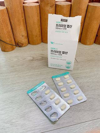 [푸름웰니스] 프리미엄 엽산 (500mgX120정) — 4점을 준 리뷰어가 2022년 6월 올린 사용 사진