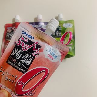 ORIHIRO 오리히로 곤약젤리 제로칼로리 130g 4종 4팩(맛별로 1팩씩) — 5점을 준 리뷰어가 2022년 12월 올린 사용 사진