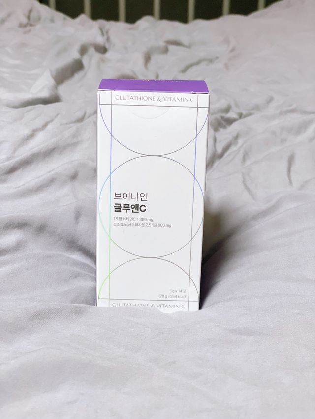 브이나인 글루타치온 비타민C 콜라겐 세라마이드 14포 1BOX 리뷰 사진