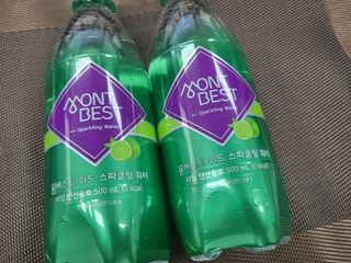 몽베스트 Montbest with Sparkling water Lemon OR Lime 20병(랜덤) — 4점을 준 리뷰어가 2022년 5월 올린 사용 사진