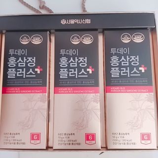 서울약사신협_투데이홍삼정플러스스틱_10g x 30포 — 5점을 준 리뷰어가 2020년 12월 올린 사용 사진