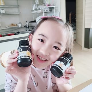 일동제약 마이니 마이니 지니키즈 유산균 츄어블, 멀티비타 set — 5점을 준 리뷰어가 2021년 3월 올린 사용 사진