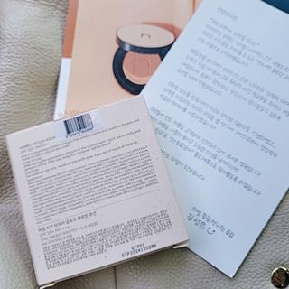 하멜 비건 아쿠아 글로우 제로핏 쿠션 — 4점을 준 리뷰어가 2022년 8월 올린 사용 사진
