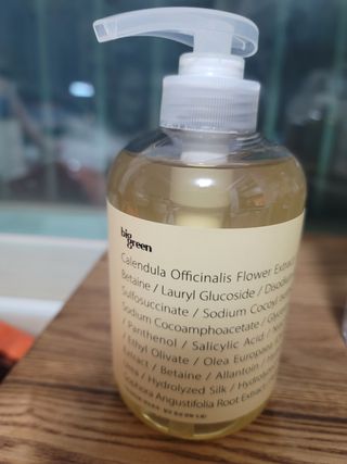 빅그린 안티 헤어로스 탈모 시카 바이옴 샴푸 500ml (중건성두피용) — 5점을 준 리뷰어가 2022년 7월 올린 사용 사진