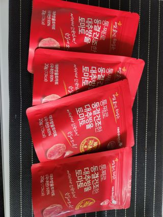 레드닥터 통째로 동결건조한 대추방울토마토 20g * 4봉 — 5점을 준 리뷰어가 2022년 11월 올린 사용 사진
